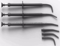 Pistolet à amalgame dentaire chirurgical en plastique durable avec outils de remplissage de seringue manuelle, certifié CE classe I pour les travaux de restauration
