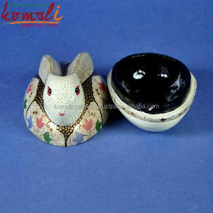 Rabbit Shape Paper Mache Animals Wedding <b>Souvenir</b> Candy Box - Product Image 3