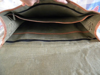 Sac en cuir pur fait à la main pour tablette d'ordinateur portable