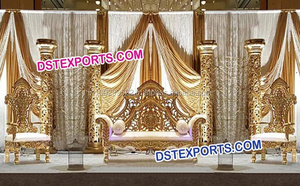 Phénix — ensemble de scène de mariage, décor de scène bollyde, judha Akbar, style indien du sud, haute qualité - Product Image 4