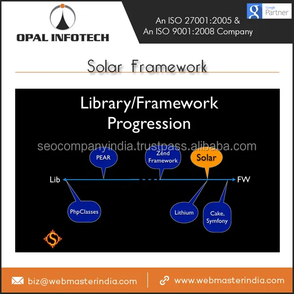 Solar PHP5 Framework For Rapid Application Development