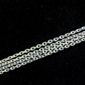 Cadena de plata de ley 925 lisa, excelente, venta al por mayor, italiana - Product Image 5