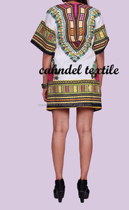 Mujeres African Tradition Dashiki Print Sun Dress Kaftan Maxi BEACH DASHIKI VESTIDO BLUSA AFRICANA MAXI CAFTAN VINTAGE BOHO PRINT - Product Image 3