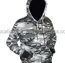 Sudadera con capucha de diseño de camuflaje personalizado OEM para hombre - Product Image 2