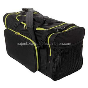 กระเป๋ากีฬาทรงดัฟเฟิลความจุขนาดใหญ่พร้อมช่องใส่รองเท้าวัสดุโพลีเอสเตอร์ขนาด30x30x60ซม. พิมพ์โลโก้ตามสั่ง - Product Image 5