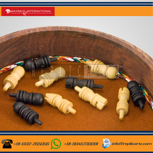 Jeu d'échecs rond en bois à chevilles de 5 pouces développe la pensée logique et la stratégie, meilleure idée cadeau pour les enfants - Product Image 2