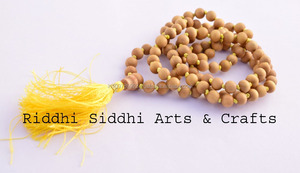 Perle de bois de santal blanc naturel en vrac perles de bois japonais véritable fabrication de bijoux Mala en vrac - Product Image 5