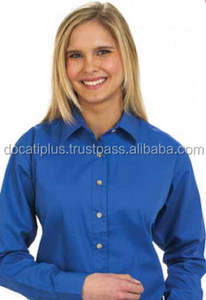 custom oem design Ladies dress shirts - Product Image 5