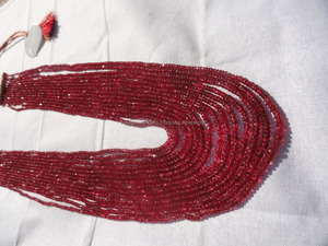 Natural <b>Red</b> Spinel Faceted <b>Beads</b> Loose Gemstone <b>Beads</b> for Jewelry Making Wholesale Bulk Premium Quality <b>Red</b> Spinel <b>Bead</b> Supplies - Product Image 3