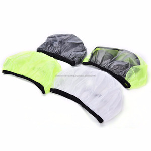 Shemax 2023 calidad superior Venta caliente personalizado al por mayor impermeable de alta visibilidad reflectante casco de bicicleta cubiertas de lluvia a prueba de viento - Product Image 4