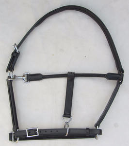 Col licou de cheval en cuir, bricolage, chaîne vide vide, doux et rembourré - Product Image 6