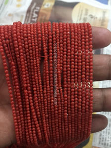 Cristaux de guérison perles de corail rouge 2-4mm taille Coszcatl promotion à l'exportation offre des perles pour la fabrication de bijoux pierre précieuse - Product Image 6