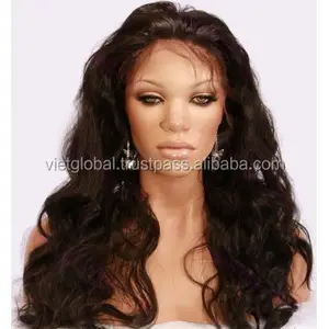 Vietglobal factory price 100% Vietnamese full lace human hair wigs