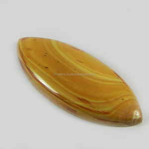 Wagul หินโมรา35X15มม.,หินอัญมณีทรงหลวม3.30 Gms - Product Image 3