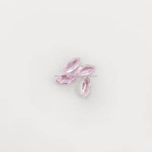 4 piezas de alta calidad Natural Rosa zafiro Nano piedra preciosa 2,5x5mm corte Marquesa 0.45cts preciosas piedras preciosas sueltas IG3732 - Product Image 2