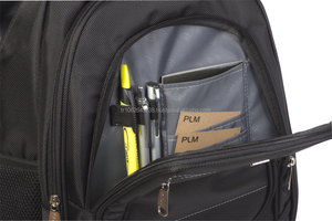 Mochila para Portátil Unisex de Alta Calidad Estilo Ejecutivo de 15 Pulgadas, Fabricada en Tela No Tejida, Impermeable, con Cierre de Cremallera y Correa de Mano - Product Image 3