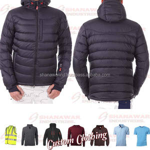 Veste polaire d'hiver personnalisée de haute qualité pour hommes Manteaux d'extérieur décontractés - Product Image 5