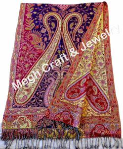 Venta al por mayor Pashmina robó marrón pradera de niña ropa de moda bufanda-ropa de invierno pañuelos-2016 cachemira cachemir estolas - Product Image 3