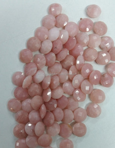 อัญมณีโอปอล briolette สีชมพูธรรมชาติคุณภาพสูงอัญมณีทรงหลวมตัดยอดเยี่ยมดีไซน์แฟนซีขายส่งจำนวนมาก - Product Image 1