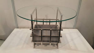 Mesa de cesta cuadrada espejo - Product Image 6