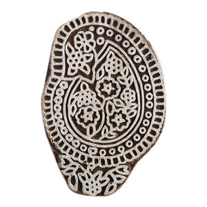 Grossiste de blocs d'impression florale vintage en bois sur INDIANSHELF seulement WB-2398 - Product Image 1