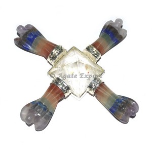 7 Chakra Ange Pyramide Générateur Feng Shui Guérison Chakra Produit - Product Image 1