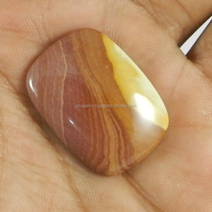 Cabochon สวยงามสี่เหลี่ยมผืนผ้า6 Gms Wagul Jasper ธรรมชาติ22X30มม. - Product Image 3