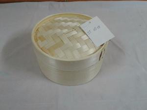 Cuiseur vapeur en bambou naturel, cuiseur à vapeur en bambou - Product Image 5