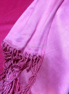 Pashmina de satén con degradado, colores degradados - Product Image 2