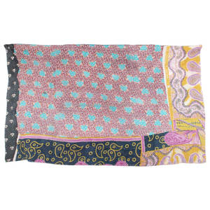 Kantha <b>Quilt</b> Gudari GD008 <b>Quilt</b> Gudari Indian Vintage Kantha Heavy <b>Throw</b> Sari <b>Quilts</b> Patchwork Kantha Heavy Indian Reversible - Product Image 3