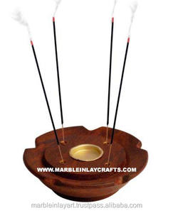 Indian Wooden Incense Sticks Burner - Product Image 1