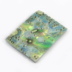 Newest Selling Natural <b>Abalone</b> <b>Shell</b> Rectangle Cabochon 1.21 Gms 25x19mm Loose Gemstone for Jewelry Making - Product Image 2