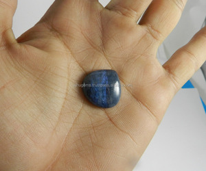 หัวใจ Cabochon 14.20 Cts ธรรมชาติ Dumortierite Jasper 21X20มม - Product Image 3