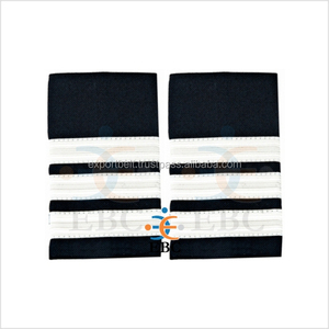 ตราสัญลักษณ์ระดับนักบิน OEM คุณภาพสูง แบบดั้งเดิม แถบติดไหล่ ปีก ตราปัก หมวก ผ้าทอ - Product Image 3