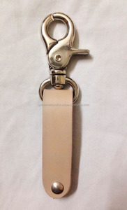 Porte-clés porte-clé en cuir de qualité supérieure, disponible dans plusieurs couleurs, 1 pièce - Product Image 3