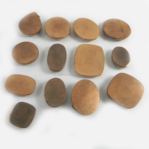 13 Piezas de Pirita Natural de Cobre, 100 g, Formas Variadas, Cabujón de Primera Calidad, Gema IG0392 - Product Image 4