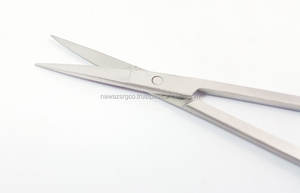 Tijeras desechables Iris Hoja recta 11,5 cm Top Premium Primeros auxilios Acero inoxidable Tijeras quirúrgicas de un solo uso Instrumentos - Product Image 4