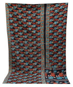 Authentic Vintage Ethnic <b>Throw</b> Sari Kantha Blanket Vintage Summer Kantha <b>Quilt</b> - Product Image 1