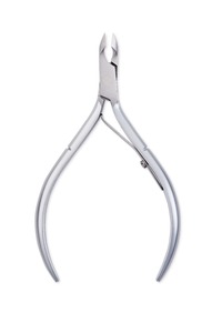 NGHIA Ensemble professionnel de manucure et pédicure en acier inoxydable C-02 plaqué gris à double ressort - Product Image 6