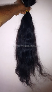 Cabello humano natural a granel. Trama/extensión de cabello crudo virgen Remy indio de onda profunda. Tejido de cabello Remy Virgen sin procesar a precio de fábrica - Product Image 6
