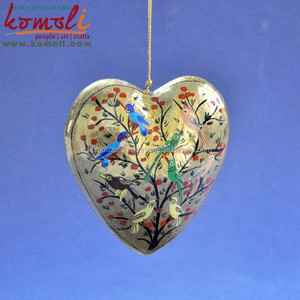 Papier écologique peint à la main, souvenir personnalisé, cadeau de mariage en forme de cœur - Product Image 6