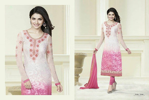ชุดเดรสสตรีสไตล์ปากีสถานปักลาย shalwar kameez ชุดสำหรับงานปาร์ตี้และงานแต่ง - Product Image 2