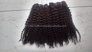 Virgen R.S.D Extensiones de cabello rizado grueso indio - Product Image 3