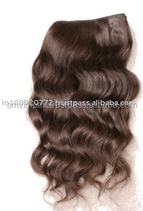 Cheveux bruts sans perte, tissage indien Remy, 100%, cheveux bruts et vierges, pour tissage - Product Image 4