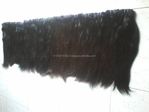 Extensiones de Cabello Humano Virgen Indio Remy, Cabello Liso de Primera Calidad, 16 Pulgadas - Product Image 3