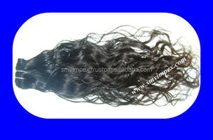 100% textura Natural indio Remy tejido Natural cuerpo onda máquina doble trama todos los colores hecho en fábrica sin procesar Virgen India - Product Image 5