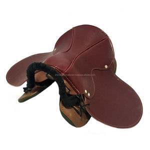 Shemax 2023 sillín inglés de alta calidad personalizado al por mayor suministros ecuestres Venta caliente visitante sillín caballo ganado puro - Product Image 1