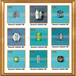 Perles en verre à fond plat, produit personnalisé, plusieurs couleurs, pour bricolage, DIY - Product Image 4