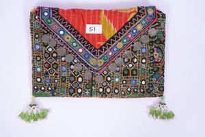 Indian Handmade Hand Embroidery Sling Purse Women Hand Bags Evening Bags <b>Clutch</b> Bag Purse for <b>Wedding</b> Christmas Party - Product Image 5