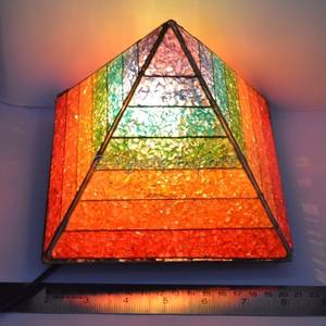 Cristales de Gema Natural personalizados, cristales curativos de turmalina negra con capa turquesa, pirámide de orgona, venta al por mayor - Product Image 3